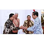 Silahturahmi Presiden Joko Widodo Dengan 3 Capres