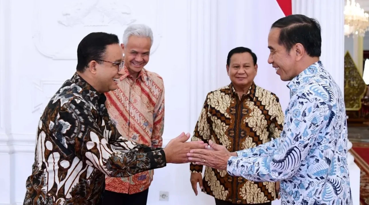 Silahturahmi Presiden Joko Widodo Dengan 3 Capres