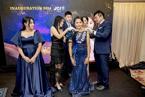 Pelantikan Ana Agustine sebagai 2024 Local President JCI Femme