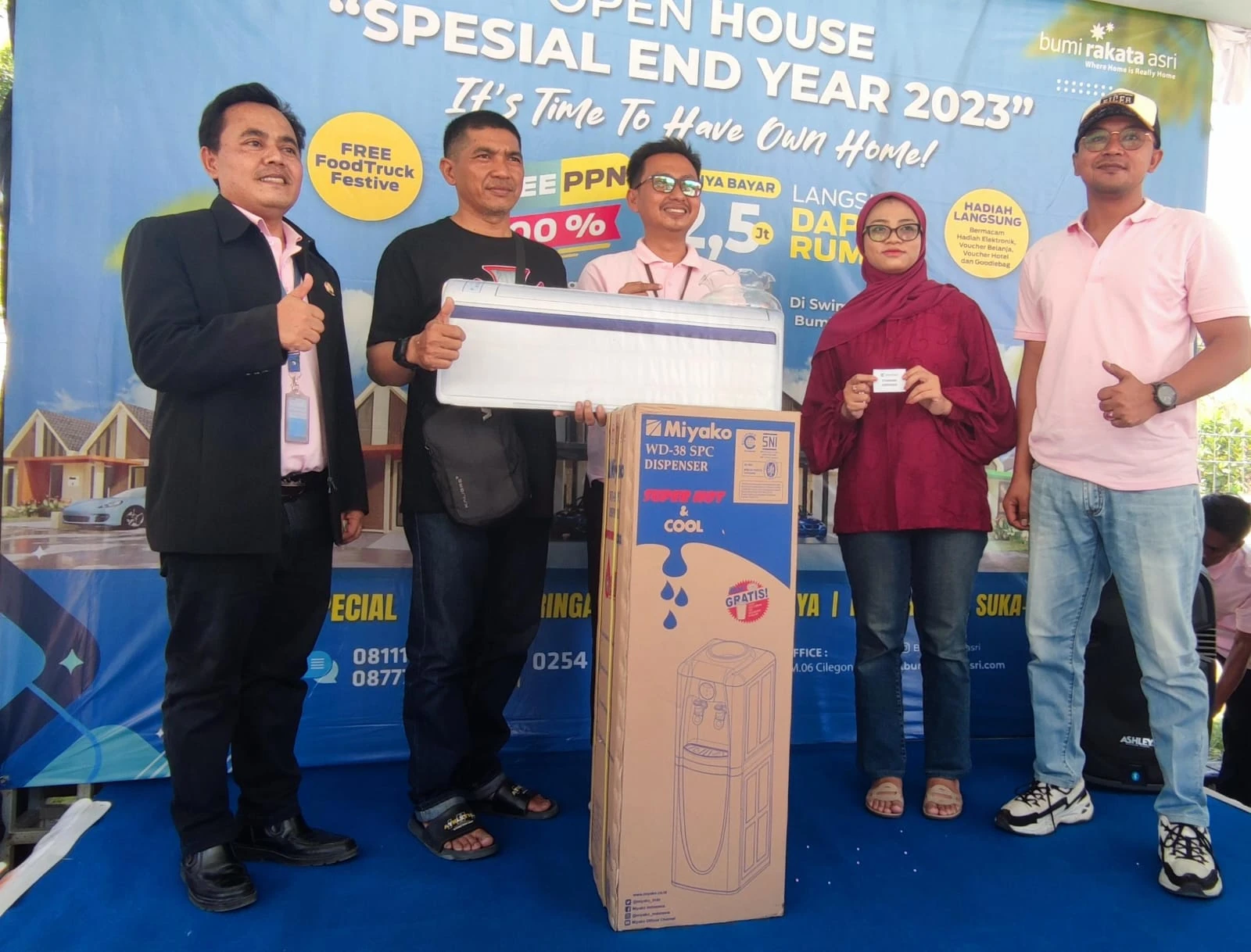 Tutup Akhir Tahun 2023, Perumahan Bumi Rakata Asri Gelar Open House