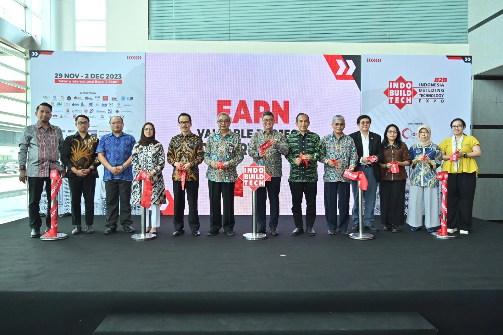 Resmi Di Buka, Indobuildtech B2B 2023 Jadi Ajang Solusi Kebutuhan Material Bangunan