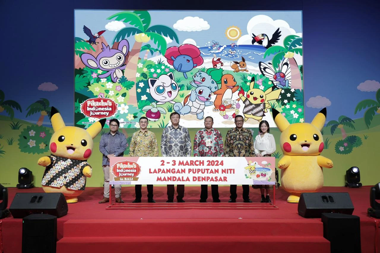 Pokemon Berpetualang di Indonesia