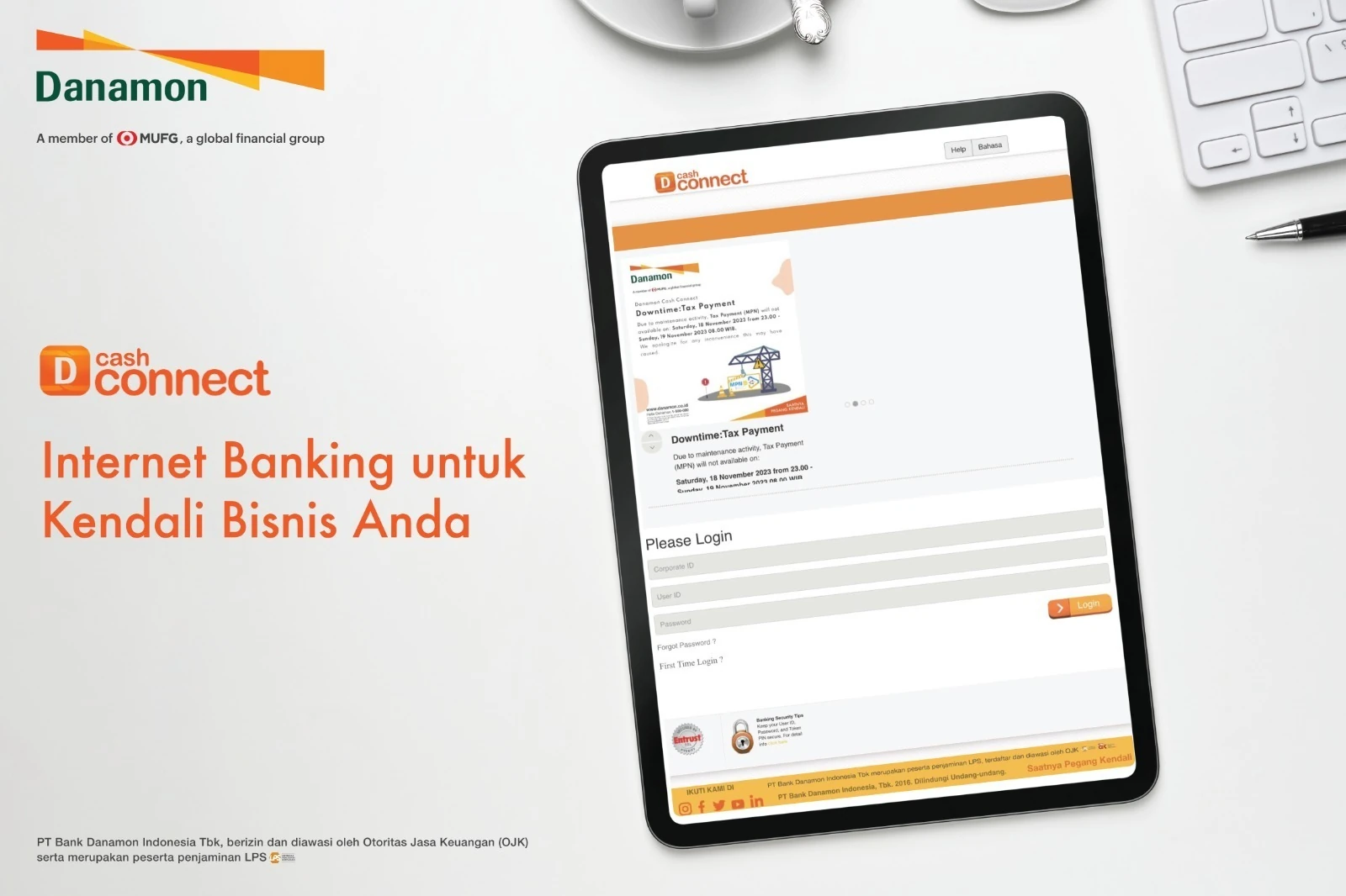 Danamon Hadirkan Layanan Cash Connect Bagi Pelaku Usaha dan Bisnis