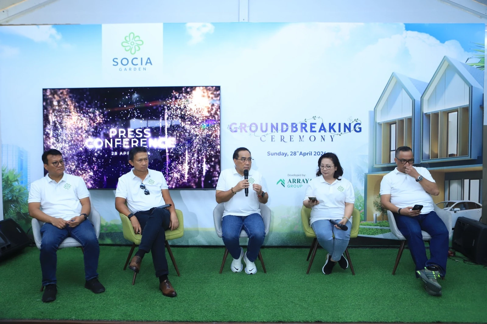 Wujud Komitmen Pada Konsumen, Socia Garden Karawang Laksanakan Groundbreaking